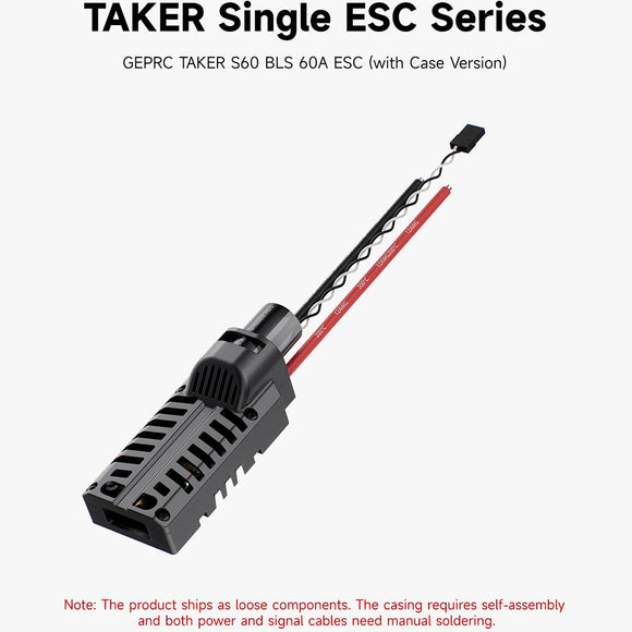 GEPRC TAKER S100 8S BLS 100A ESC 3-8S Lipo Voltaje de entrada 100A/80A/60A Corriente continua compatible Protocolos Dshot 150/300/600