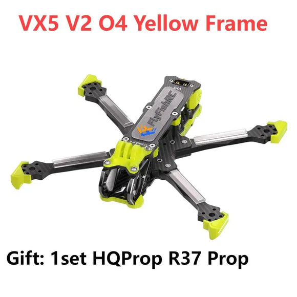 FlyFishRC VX5 V2 O4 5 inch T700 Volador Deadcat FPV LR Frame Kit compatible with DJI O3/O4 PRO Air Unit for FPV Freestyle