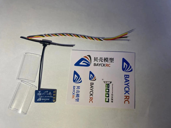 BAYCK ELRS 915MHz / 2.4GHz NANO ExpressLRS Receiver with T type Antenna Support Wifi upgrade for RC FPV Traversing Drones Parts