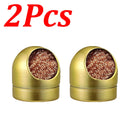 1-14Pcs Soldering Iron Tip Cleaner Desoldering Ball Cleaning Nozzle Tip Clean Brass Wire Sponge Copper Wire Cleaner Ball Tools