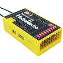 HelloRadio HR8E ELRS 2.4G 9-Channel PWM Power Supply DC 4.5-7.4 V Receiver Dual Antenna Fixed Wing Model RC Boat Universal-3