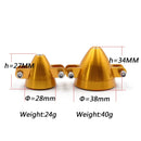 Folding Propeller 8X6 9X6 10X8 11X6inch Foldable Propeller Aluminum alloy Spinner 3.0 3.17 4.0mm Motor Mount Hole for RC Glider