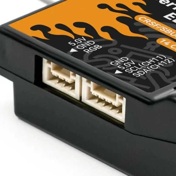 BETAFPV SuperP 14CH/SuperD ELRS 915M/2.4G Diversity Receiver Compatible with RC Model Multi rotor Fixed Wing