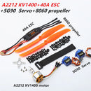 Brushless Brushless Motor A2212 2212 2200KV / 1400KV 40A ESC 6035 / 8060 Propeller SG90 9G Micro Servo for RC Fixed Wing Plane Helicopter - Propellers at ZoneFPV