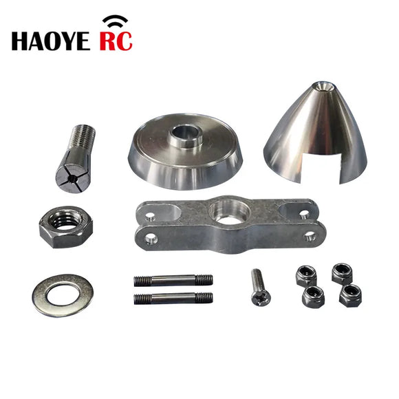 1PC CNC Aluminum Alloy Folding Propeller Spinner Dia28-48 Shaft3.0/3.17/4.0/5.0/6.0mm Props Cover Shell For RC Fixed Wing Glider