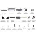 HGLRC MY15 Châssis en fibre de carbone FPV longue portée 15 pouces Empattement 635 mm pour drone de course quadricoptère RC-6