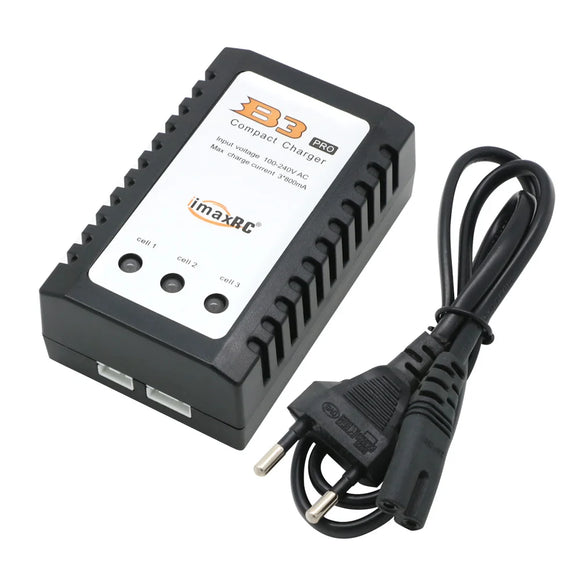 IMAX B3 PRO Lipo Battery Compact Charger 7.4V 11.1V 2S 3S 110-240V Lipo Power Supply Charger EU Plug For RC Helicopter Parts