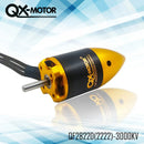 QX-Motor 6-Blatt Impeller 70MM EDF mit bürstenlosem Motor QF2822 3000KV FÜR FMS / Freewing ferngesteuerte Flugzeugmodellteile-3