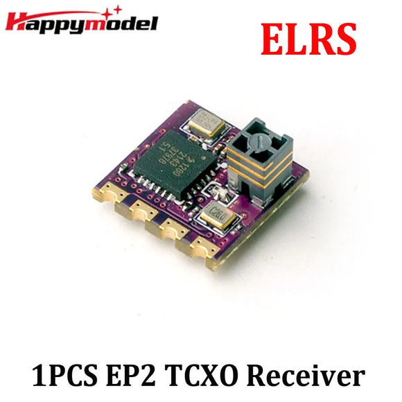 HappyModel 2.4G ELRS EP1 EP2 EP1 DUAL TCXO True Diversity Receiver with RF Amps For RC FPV Freestyle Long Range Drone Quadcopter
