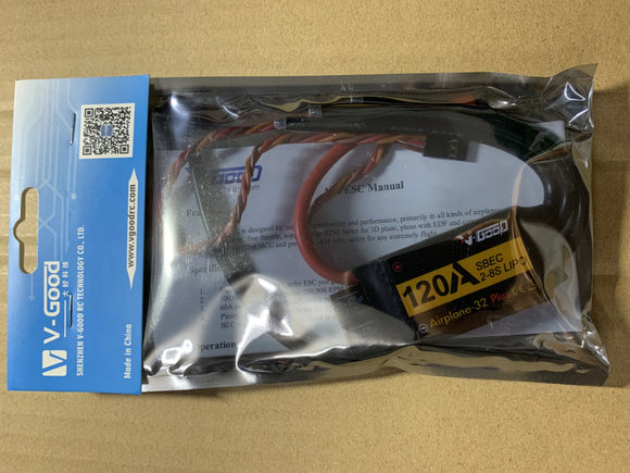 V-GOOD VGOOD Airplane32 Plus(New) 32Bits Brushless ESC 6A 15A 40A 60A 80A 100A 120A 150A BEC SBEC for RC Airplane Fixed-Wing