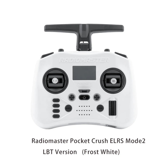 Radiomaster Pocket Crush 2.4GHz ELRS Hall Gimbal Transmitter Remote Control Portable Lightweight Foldable Antenna