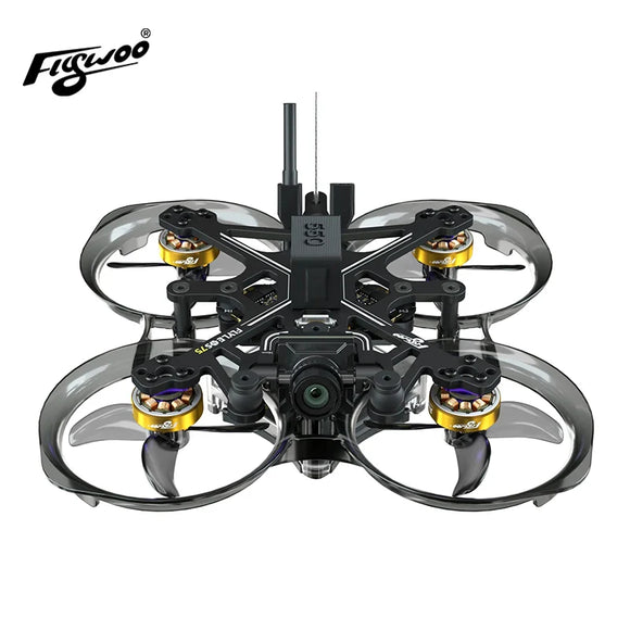 Flywoo FlyLens 75 HD Walksnail 2S Brushless Whoop FPV Drón V1.3 VTX Mini Cinewhoop Drón Quadcopter