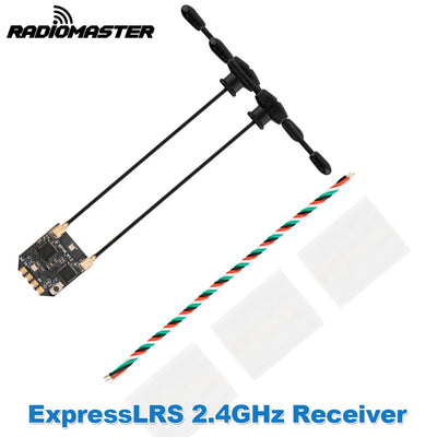 RadioMaster RadioMaster RP4TD-M ExpressLRS T Antenna Receiver 2.4GHz 65mm Support Wifi Upgrade For FPV RC T Antenna Model Aircraft - Receivers at ZoneFPV