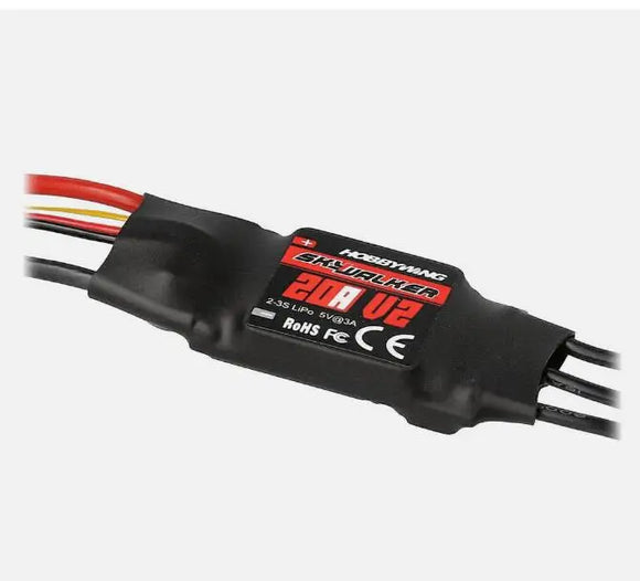 Hobbywing SKYWALKER ESC 2 - 6s 15A/20A/30A/40A/50A/60A/80A Build in bec UBEC Brushless  RC heliCopter airplane Quadcopter