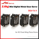 JX JX 2.6kg Mini Coreless Servo PDI-HV0903MG Digital Metal Gear DC6~7.4V Micro Motor for RC Car Fixed Wing Plane Racing Drone Part - Servo at ZoneFPV