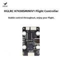 HGLRC H743 8S MINI V1 60A 4IN1 6S 8bit FPV ESC MINI Flight Controller Dual-BEC Modular With Gyro 20x20mm DIY FPV Drone For Adult-2