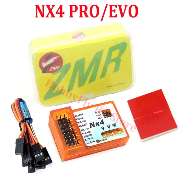 ZMR ZMR NX4 PRO EVO Flight Controller 3D Flight Gyroscope Balance For Fixed-wing Aircraft Support Rate/Hold/Gyro Off Mode - Flight Controllers at ZoneFPV
