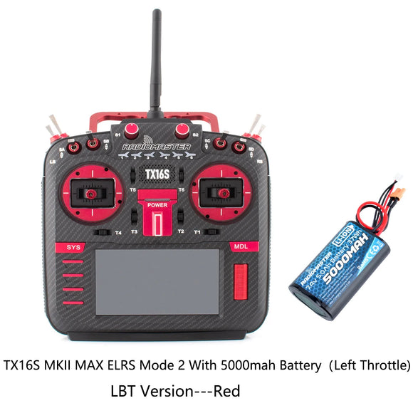 RadioMaster TX16S MKII MAX Radio Control System ExpressLRS Multi-protocol 4in1
