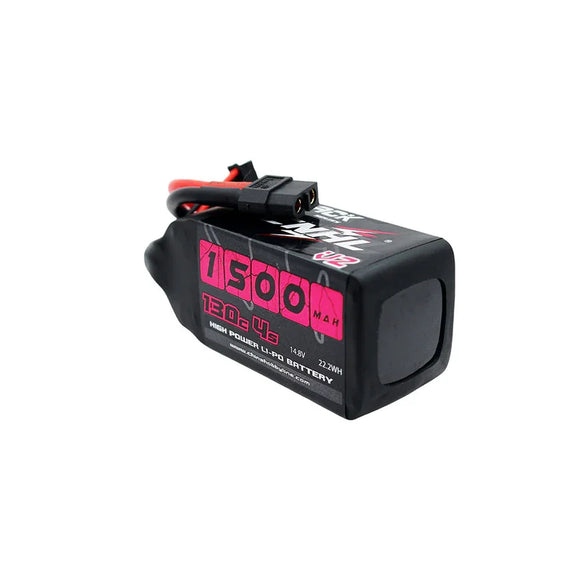 2PCS CNHL 4S 14.8V Lipo Battery 1500mah 130C with XT60 Plug For RC FPV Helicopter Airplane Drone Racing