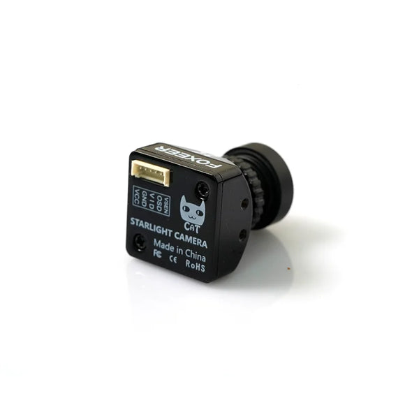 Foxeer Cat4  Mini/Micro Cat 4 Night Flight 1200TVL StarLight FPV Camera  0.0001lux 1/3'' Sensor 16:9 4:3 P/N Switchable for FPV