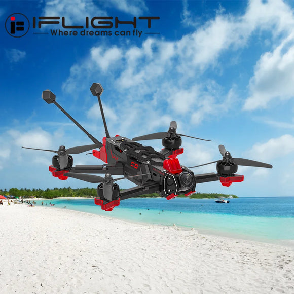 iFlight iFlight Waterproof Version CineFlow 5 O4 6S HD 5inch Drone BNF with XING2 2207 2050KV motor/O4 Pro for FPV Cinematic Freestyle - Motors at ZoneFPV