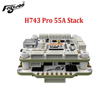 Flywoo GOKU H743 pro 32Bit Flight Controller 55A 128K 30x30 Stack with G55M AM32 4in1 ESC Plug&Play for Drone O4/O4 pro - 0