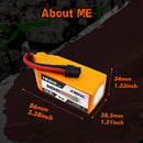2PCS CNHL 4S 14.8V Lipo Battery 1300mAh 1500mAh 1800mAh 120C Ministar Series With XT60 Plug For RC FPV Drone Quadcopter Airplane