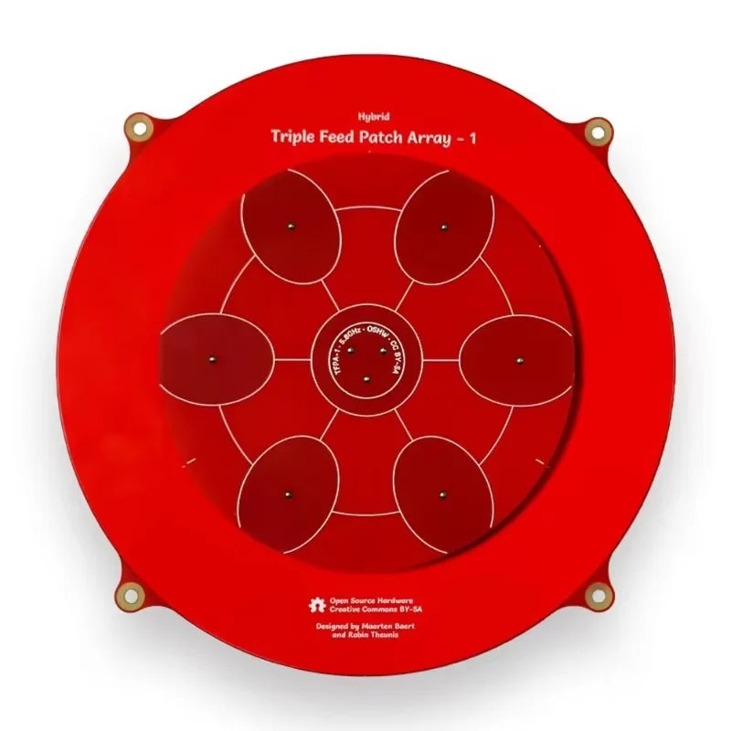 150mm Triple Feed Patch SMA 5.8GHz 14DBi Pagoda Array FPV Antenna Flat ...
