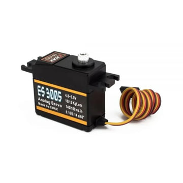 Emax ES3001 ES3005 Analog Metal Waterproof Servo with Gears 43g servo 13KG torque for RC car boat airplane - 0