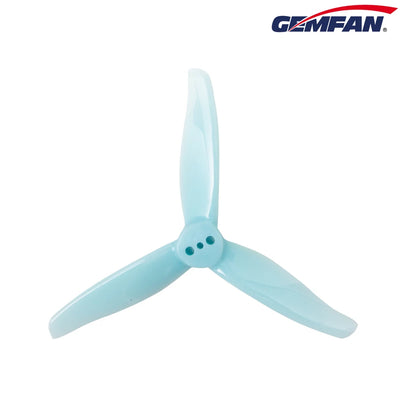 2 pares/4 piezas Gemfan Hélice 3016 de 1,5 m con orificio de 2 mm, 3 pulgadas, 3 palas, giro CW/CCW, mini hélices para dron de carreras FPV de 3 pulgadas - 0