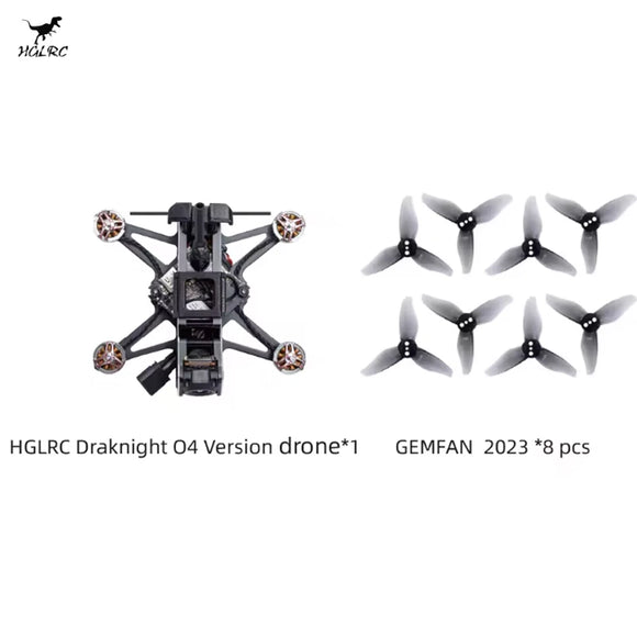HGLRC Draknight O4 Lite / O4 Power Kits(WTFPV) 2inch Drone FPV Toothpick quadricottero ELRS 2.4G