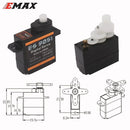 EMAX Новый сервомотор ES9051 ES9251 4,3 г/2,5 г Digit алюминиевый, пластиковая шестерня, крутящий момент 0,8 кг для 3D-самолетов F3P-2