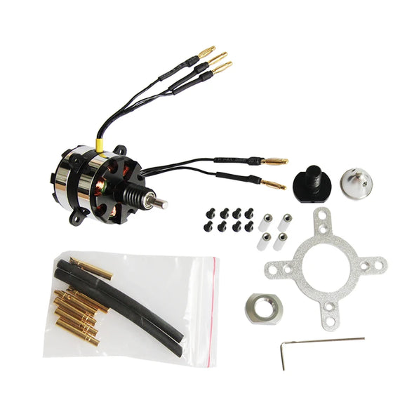 Motor brushless contrarrotatorio DZP30, motores duales, hélices dobles para vuelo F3P, 30 g, 560 g de fuerza de tracción.