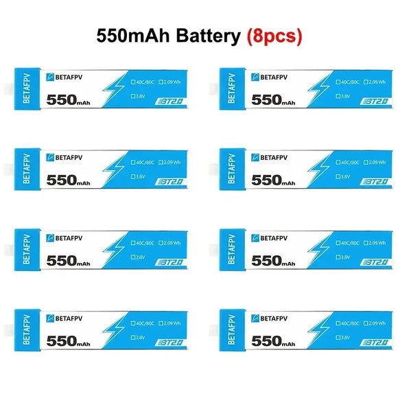 BETAFPV RC Battery BT2.0 550mAh 450mAh 1S BETAFPV FPV Kit Racing Drone Original  FPV Lipo BT2.0 Connector