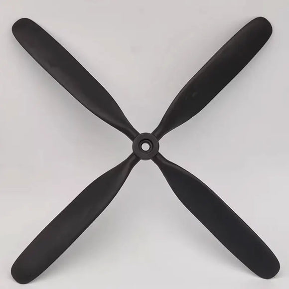 10.5x8 Zoll 4-Blatt-Motion-P51-Stil-Propeller für 1080 Modellflugzeuge Kleinteile Zubehör für ferngesteuertes Spielzeug