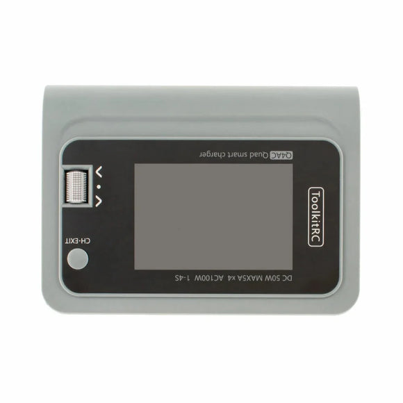 ToolkitRC Q4AC 4x50W 5A AC 100W 4 Ports DC Smart Charger Discharger XT60 for 1-4S Lipo Battery