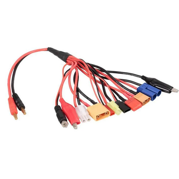 Limited Clearance AIO Charging Cable 4.0mm Banana Adapter Connector for Imax B6 B6AC Lipo Battery