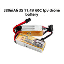 DarwinFPV 380mAh 3S 11.4V 60C fpv drone battery-1