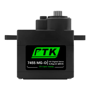PTK 7455MG-D servo 12g Digital Servo Metal Gear for EPP F3P Glider RC Model Car Helicopter Airplane Hitec HS-65 same level - 0