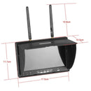 FPVKING LCD5802D 5802 5.8G 40CH 7 Inch FPV Monitor with DVR Build-in Battery For FPV Multicopter RC Quadcopter-2
