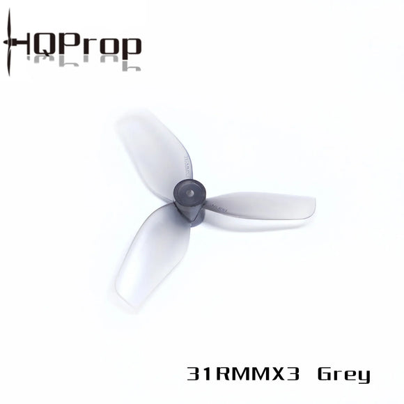 HQProp Hqprop 31mmx3 1.2inch Ultralight Propeller 1.2x1.1x3 3-blade Props 1mm Shaft For Rc Fpv Freestyle Micro Fpv Tinywhoop Drones - Whoops at ZoneFPV