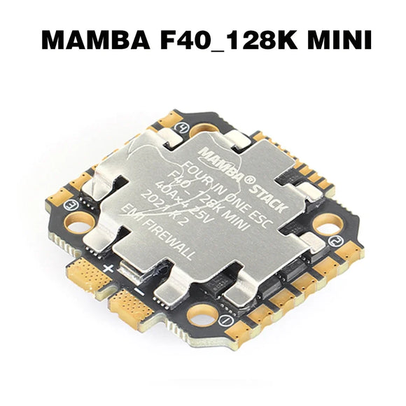 DIATONE MAMBA MK4 F722 MINI OSD Flight Controller W/ BLHeli_32 F40_128K ESC Dshot300/600/1200 3-6S for FPV Racing Drone