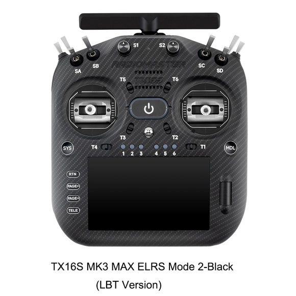 RadioMaster TX16S MK3 MAX 2.4GHz 900MHz AG02 CNC Hall Gimbal 5 inch IPS Touchscreen EdgeTX ExpressLRS Radio Controller