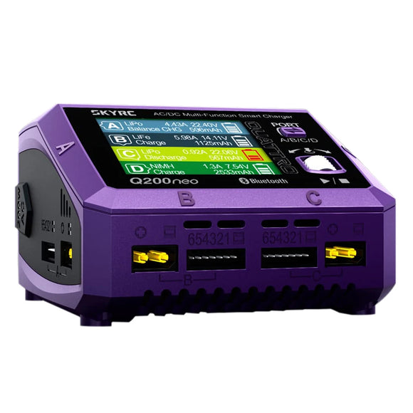 SkyRC Q200neo Lipo Battery Balance Charger Discharger AC200W DC400W for 1-6S LiPo