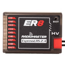 Radiomaster PWM Receiver ER4 4CH/ER6 ER6G ER6GV 2.4G 6CH/ER8 ER8G ER8GV 8CH CRSF ExpressLRS 2.4Ghz 100mw for Aircraft Boat Car-9