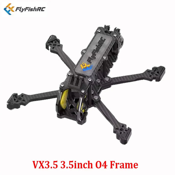 FlyFishRC Volador VX3 VX3.5 O4 FPV Frame 3inch 3.5inch Compatible with O4 Air Unit For FPV RC Freestyle Quadcopter Kit