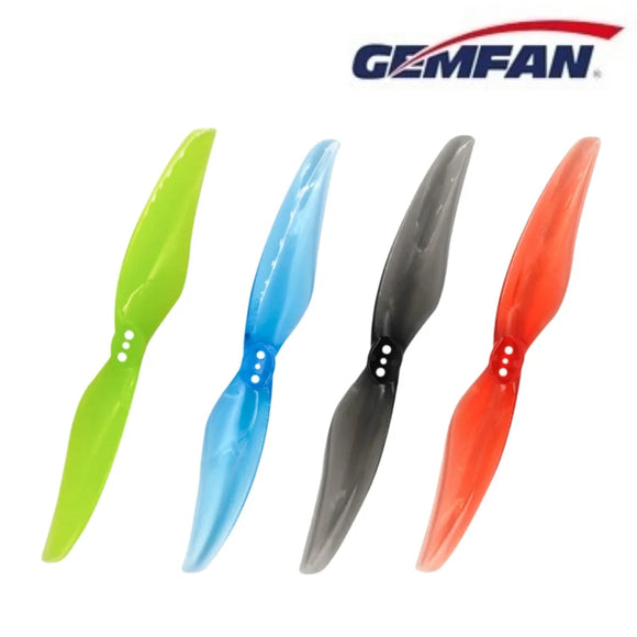 4Pairs Gemfan Hurricane 4024 2 Blade Propeller 1.5mm 4inch 3 Hole CW CCW Propeller for 1408-1506 Motor for FPV Racing Drone
