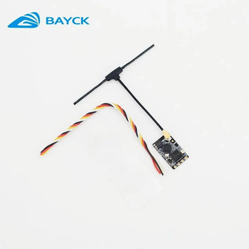 BAYCK ELRS 915MHz / 2.4GHz NANO ExpressLRS Receiver with T type Antenna Support Wifi upgrade for RC FPV Traversing Drones Parts - 0