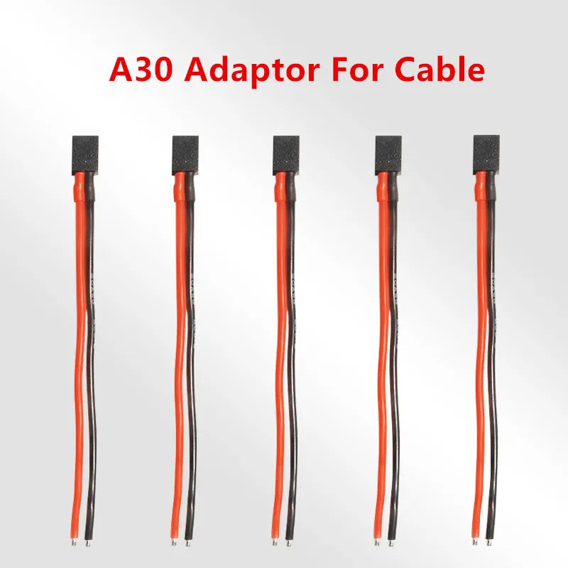 5PCS GNB A30/BT2.0 Connector Set - Male & Female Plug Adapter Cable f ...