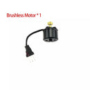 Wltoys XK K110S RC Helicopter Parts Accessories Brushless Motor Blade Gear Canopy ESC Update 2G Servo For V977 Parts image 5